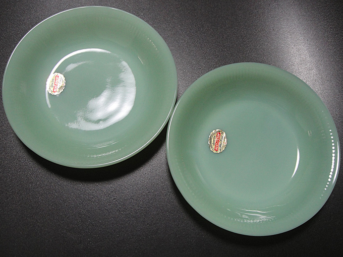 50'sファイヤーキング ジェーン・レイ スーププレート未使用ラベル付